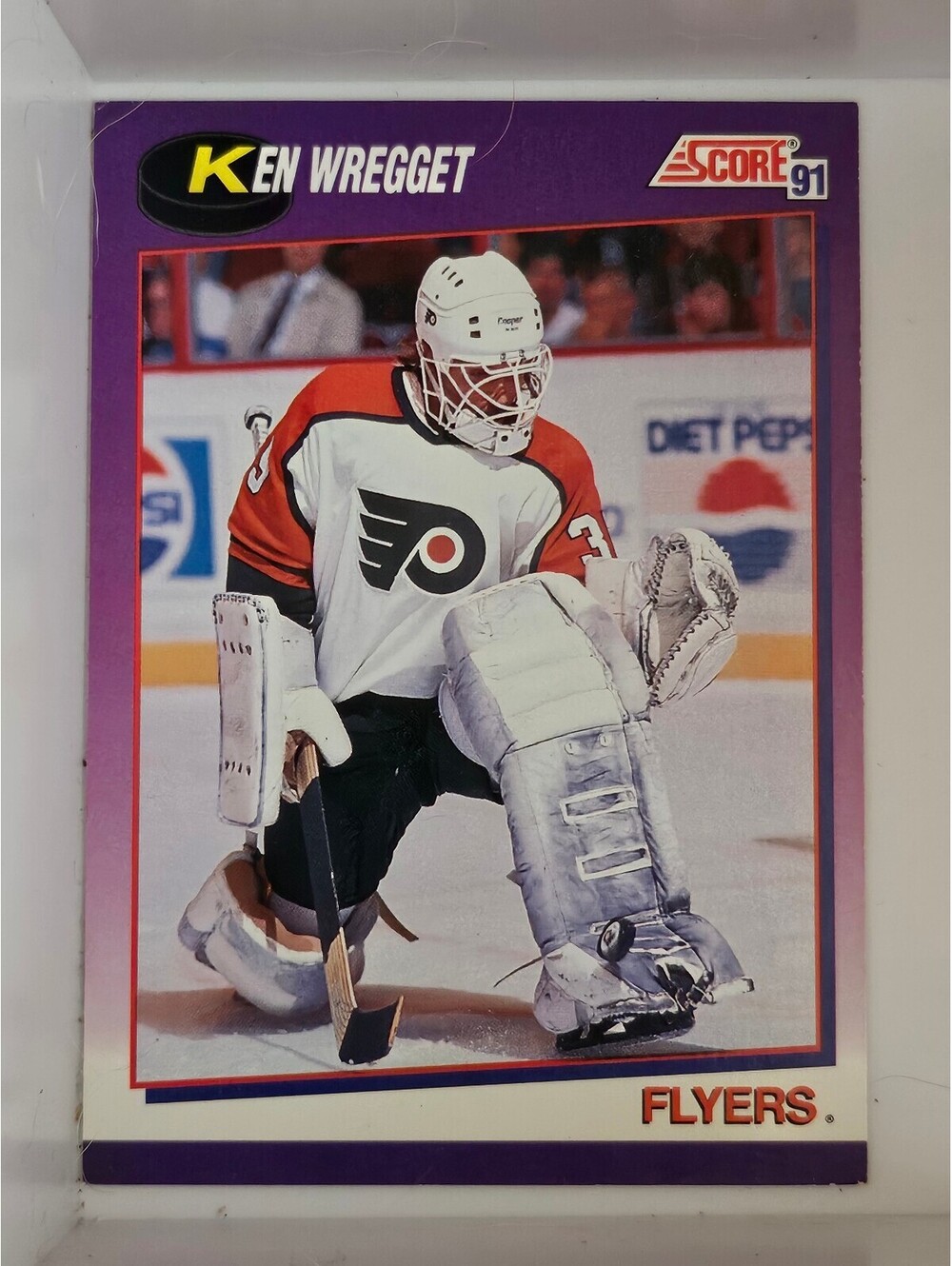 1991-92 Score American Ken Wregget Philadelphia Flyers #141 - NHL Hockey